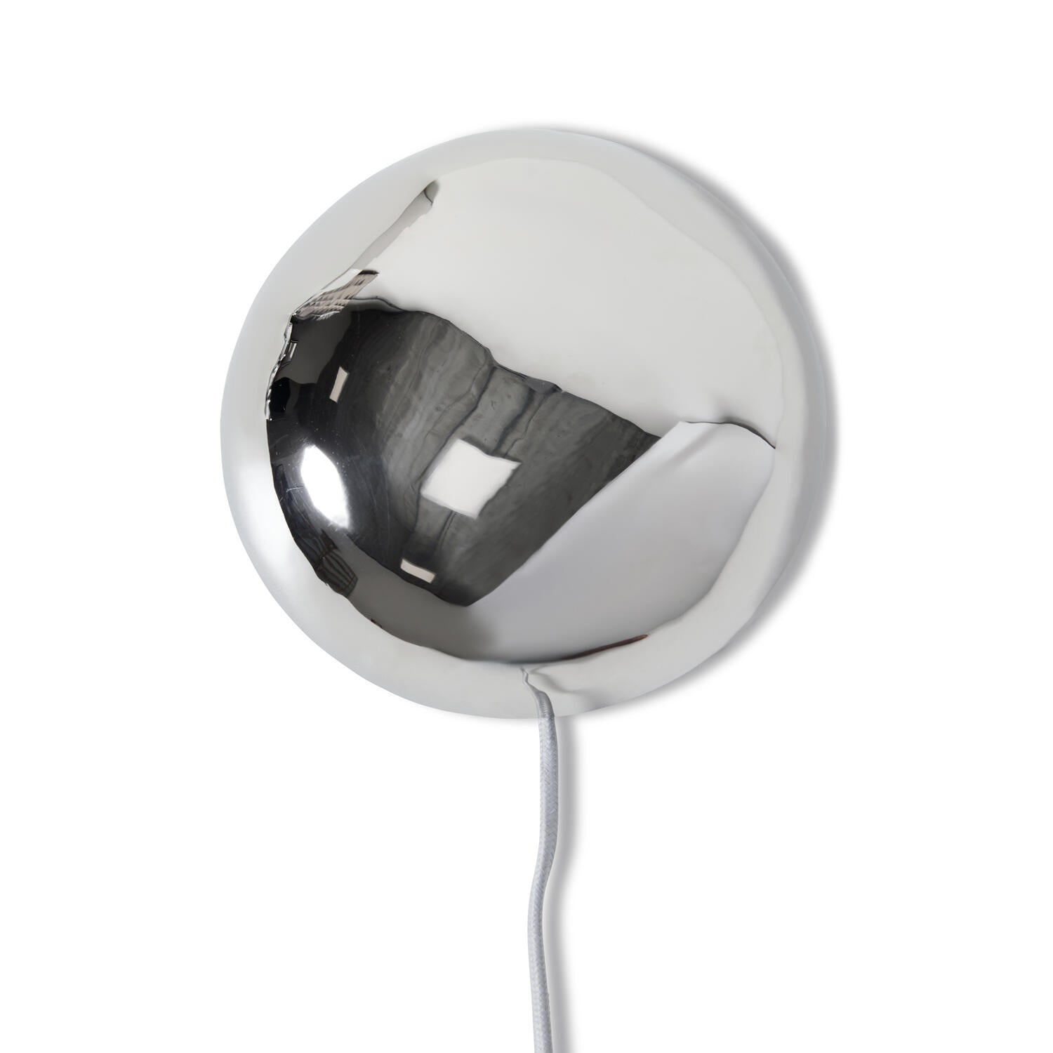 Orb væglampe - Chrome